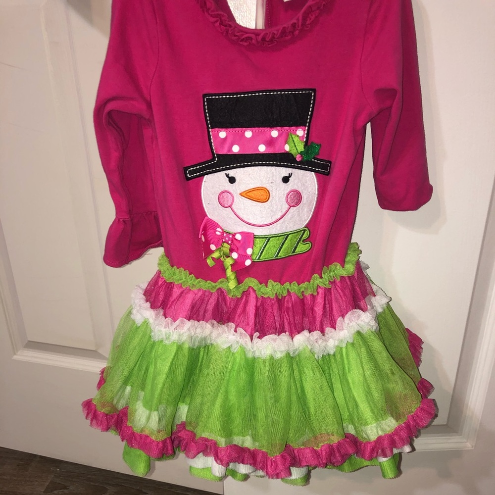 Snowman Tutu Dress